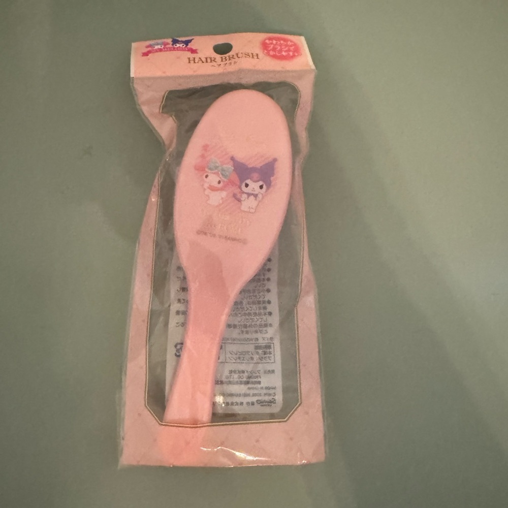 Sanrio My Melody And Kuromi Plastic Hairbrush NIB